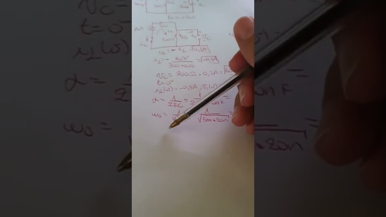 Circuito RLC paralelo sobreamortiguado