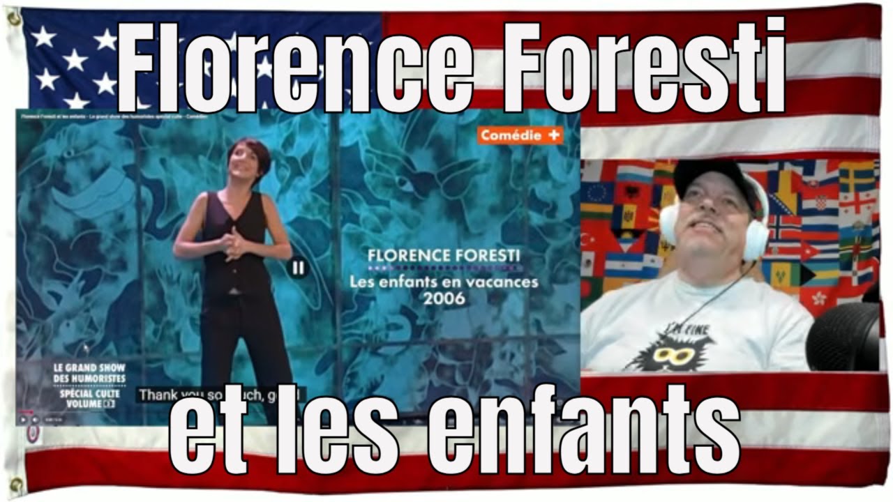 Florence Foresti et les enfants - Le grand show des humoristes spécial culte - Comédie+-  REACTION