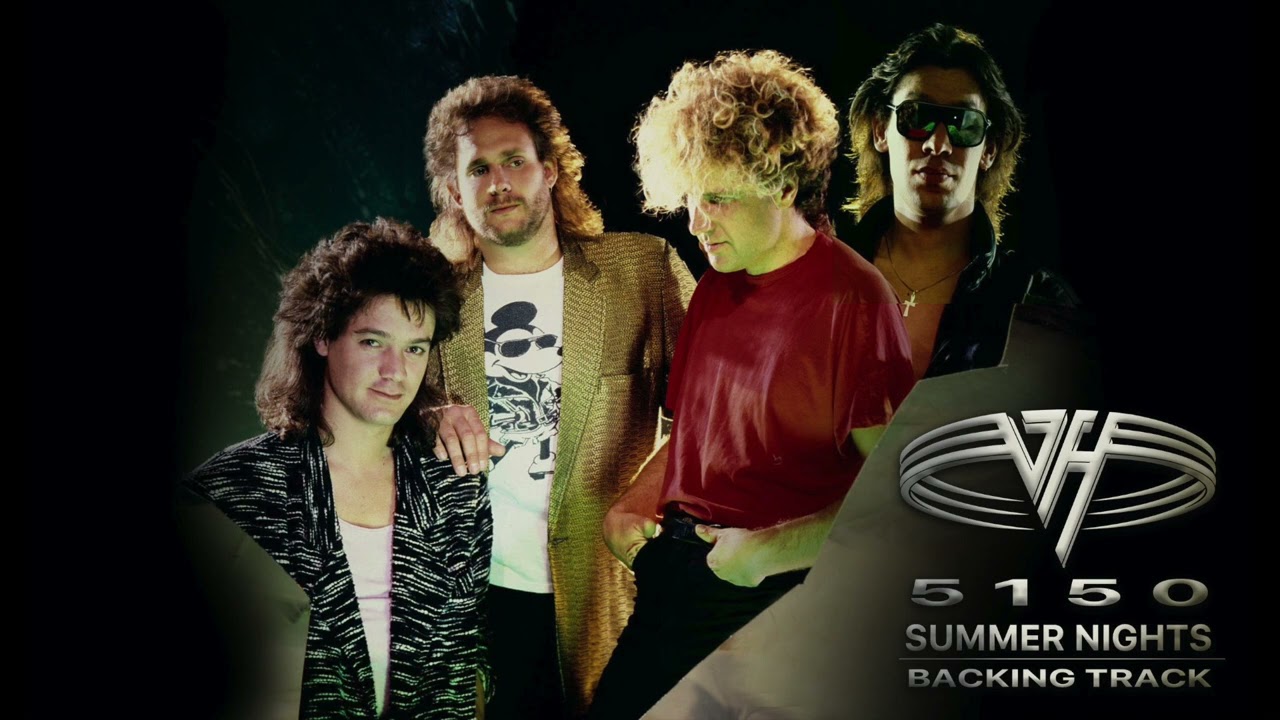Van Halen - Summer Nights - Backing Track for Guitar with Vocals