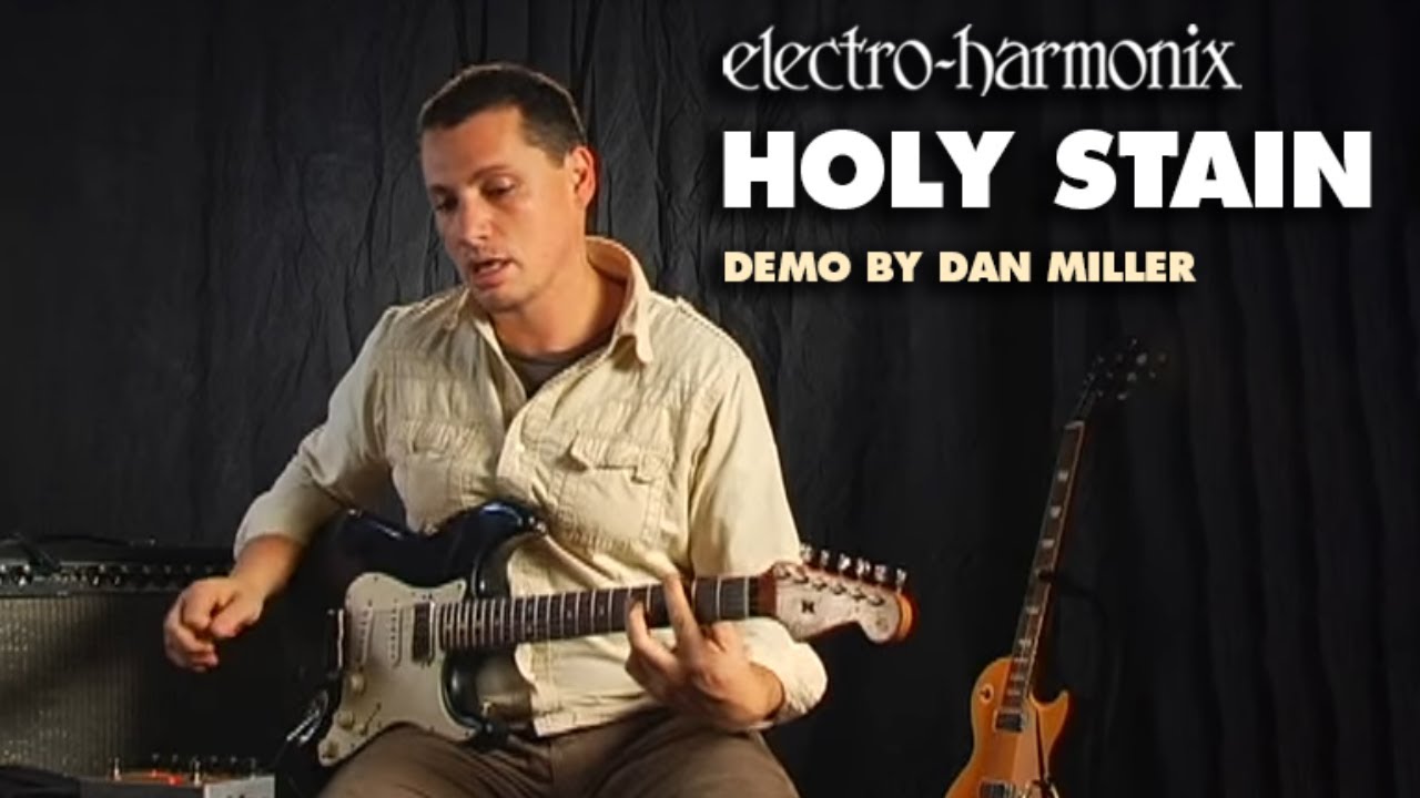 Педаль мультиэффектов Electro-Harmonix Holy Stain Distortion/Reverb/Pitch/Tremolo (демонстрация Д...