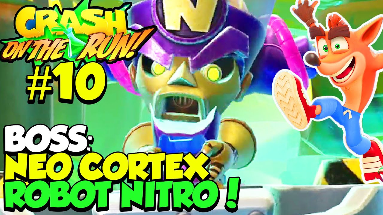 CRASH ON THE RUN - BOSS: NEO CORTEX ROBOT NITRO - Android ITA - (Salvo Pimpo's)