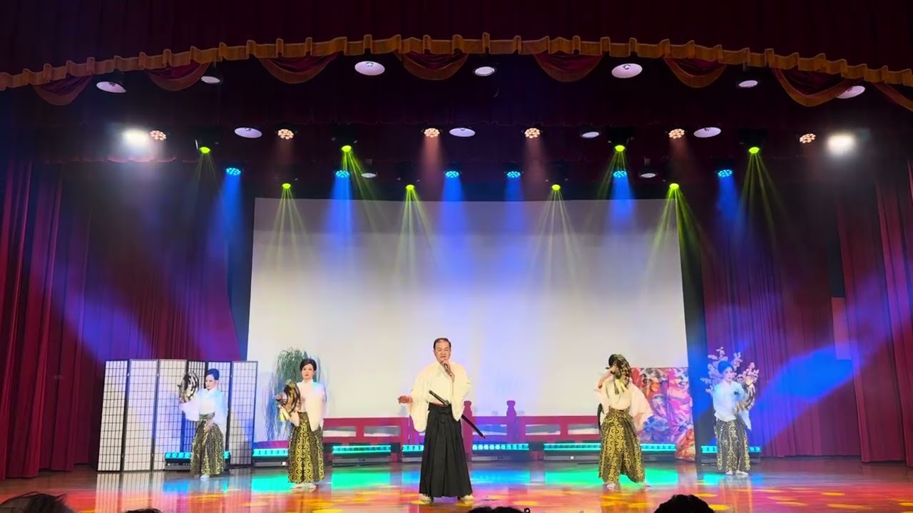 「一劍」  演唱:徐嘉旺秘書長 舞踊：紫流日本舞踊 20251116臺灣新日歌謠舞踊協會 