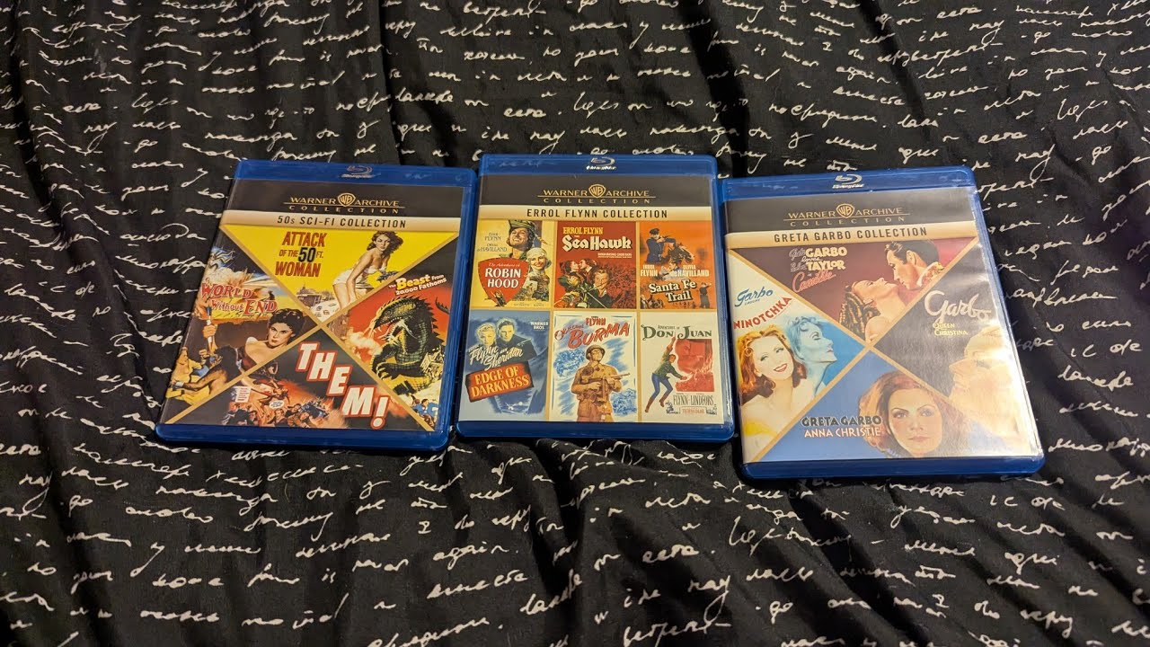 Unboxing New Warner Archive Collection Blu-ray Sets!