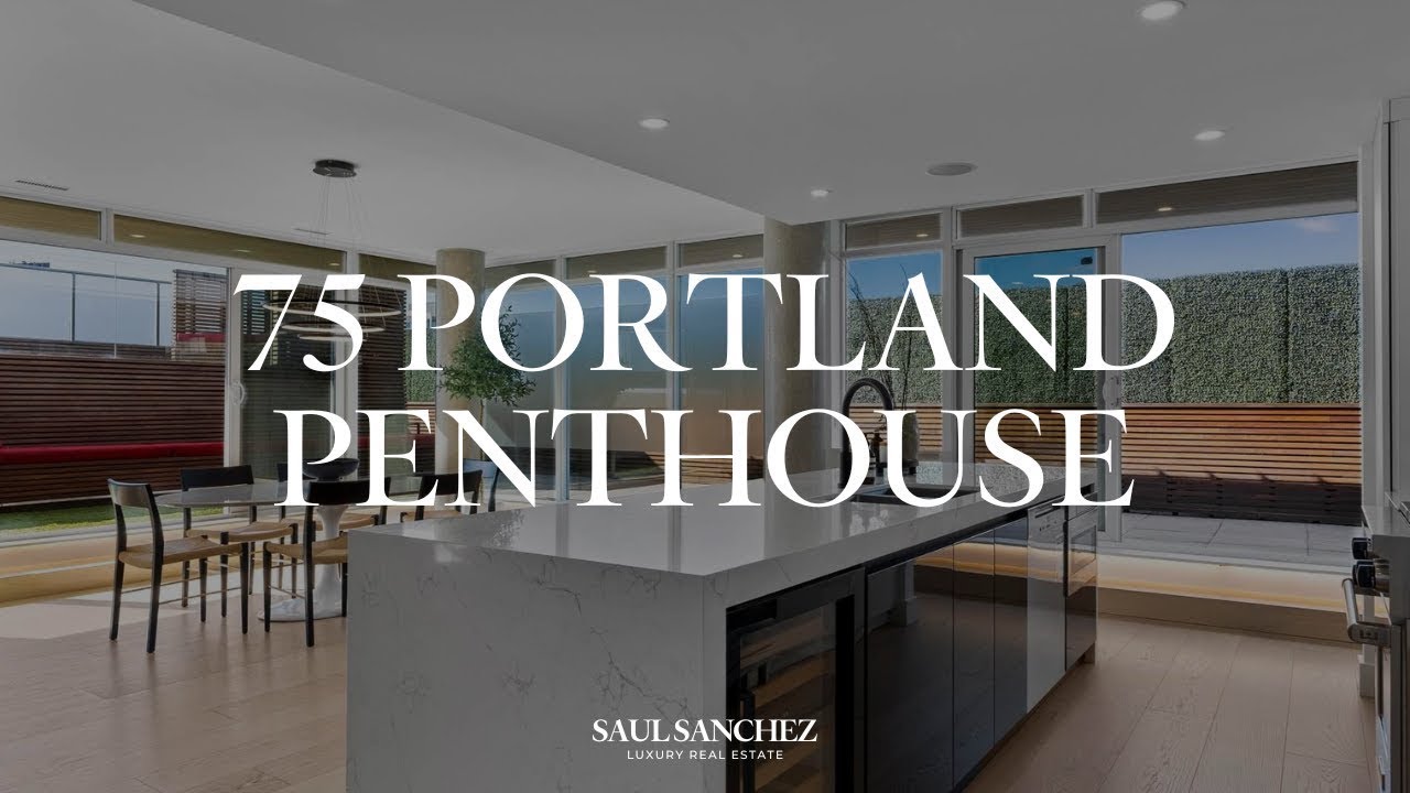 This is THE Ultimate Bachelor Pad Penthouse in TORONTO!  | 75 Portland St Penthouse Tour