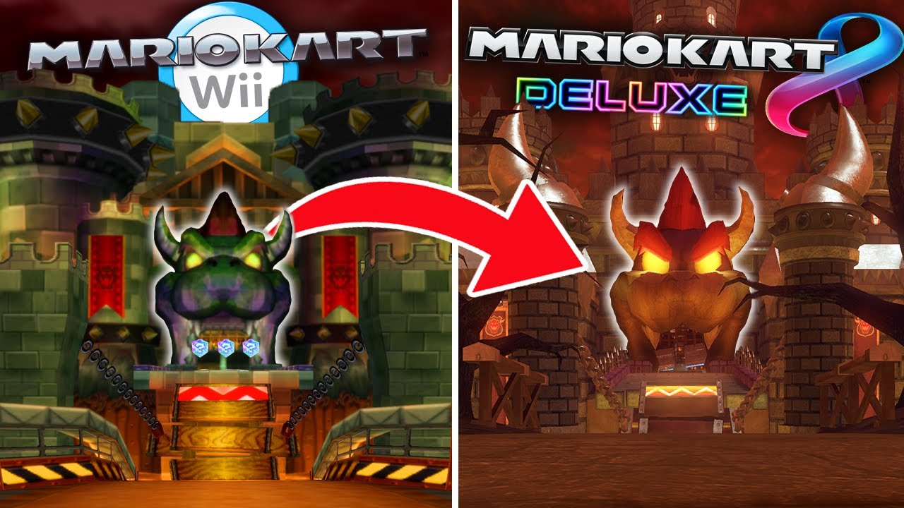 EVERY Bowser's Castle Track RECREATED!
