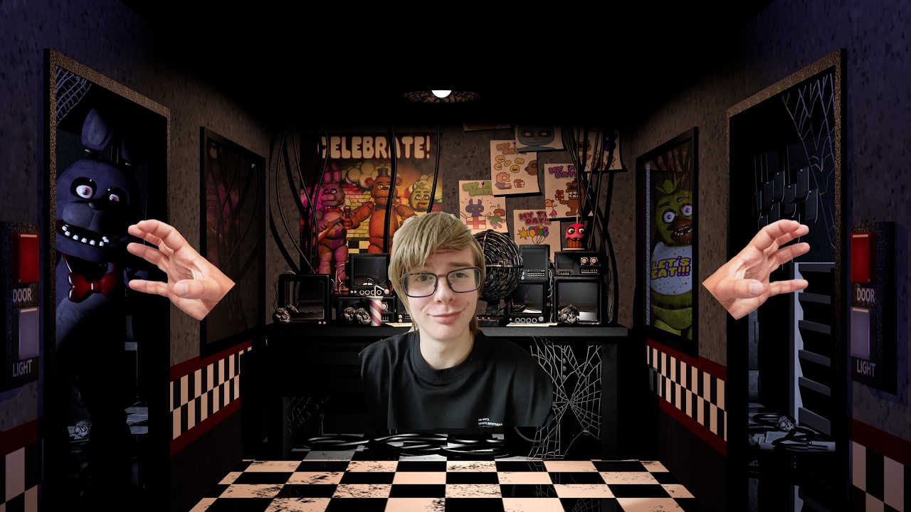 Победил МиШкУ ФрЕдДе и ЕВЛАМПИЯ!!! Вторая ночь пройдена FNAF 1