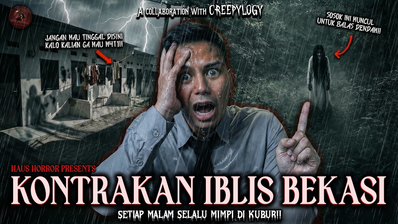 KONTRAKAN SEBULAN 250 REBU TAPI ISINYA IBLIS SEMUA! (with Creepylogy) |  HH #249