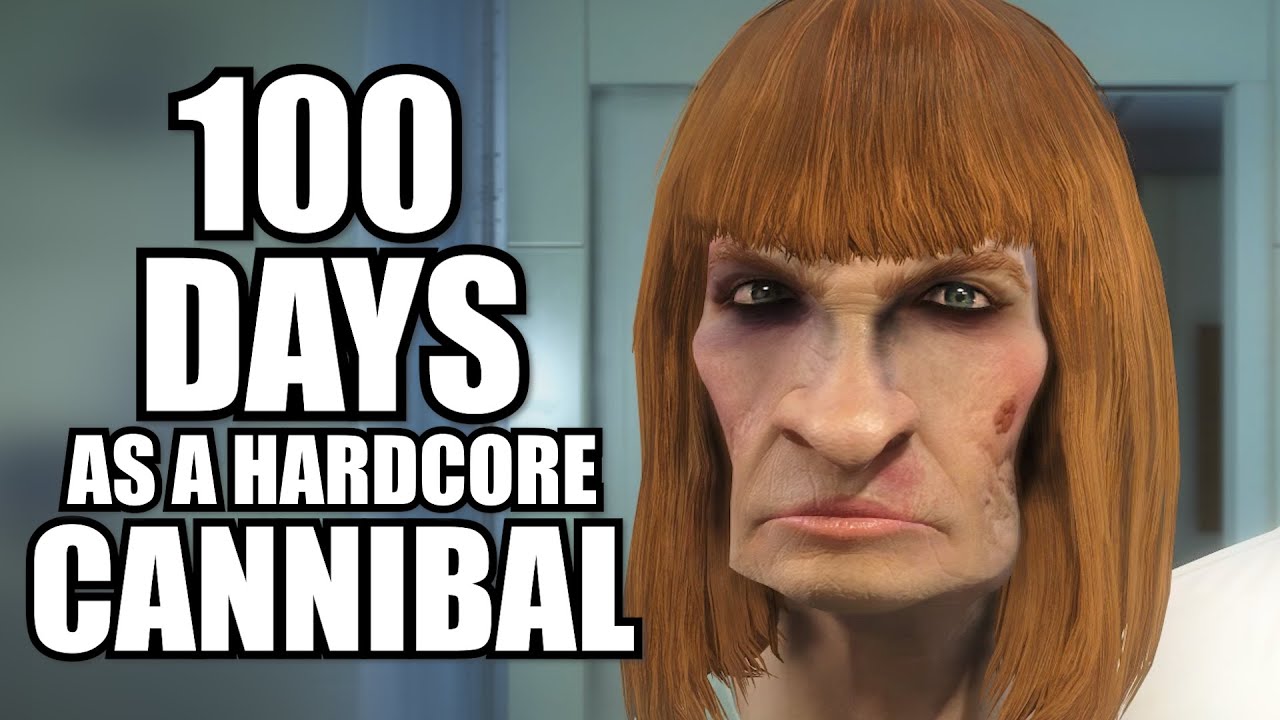 100 Days in Fallout 4 Survival as a Cannibal