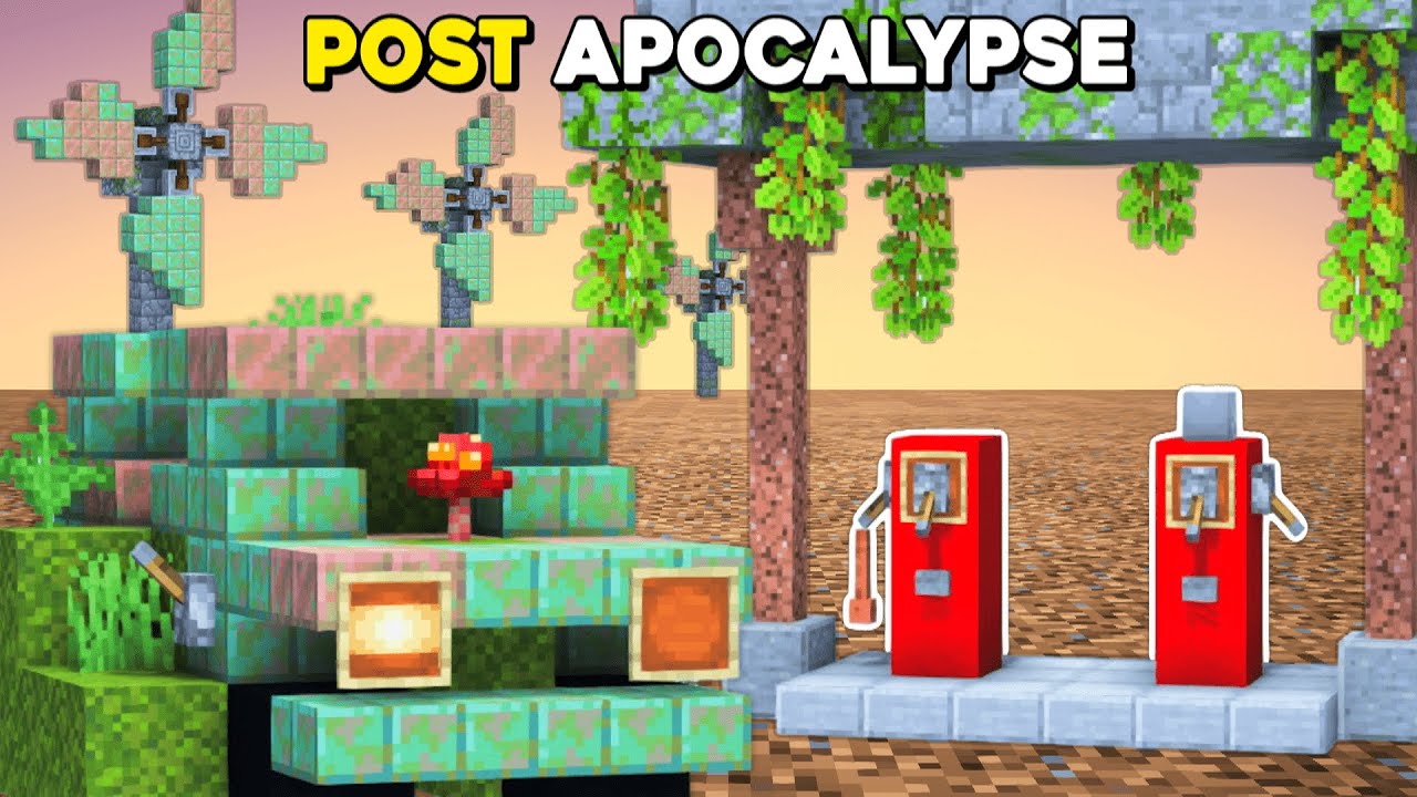 10 Minecraft Builds for Post Apocalyptic World