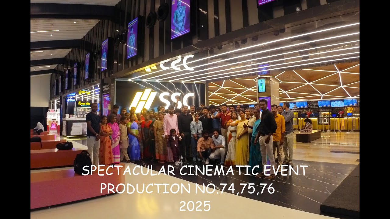 Spectacular Cinematic Event 2025 | Sparrow Studios | Productions No. 74, 75 & 76 | Praveen Eliot