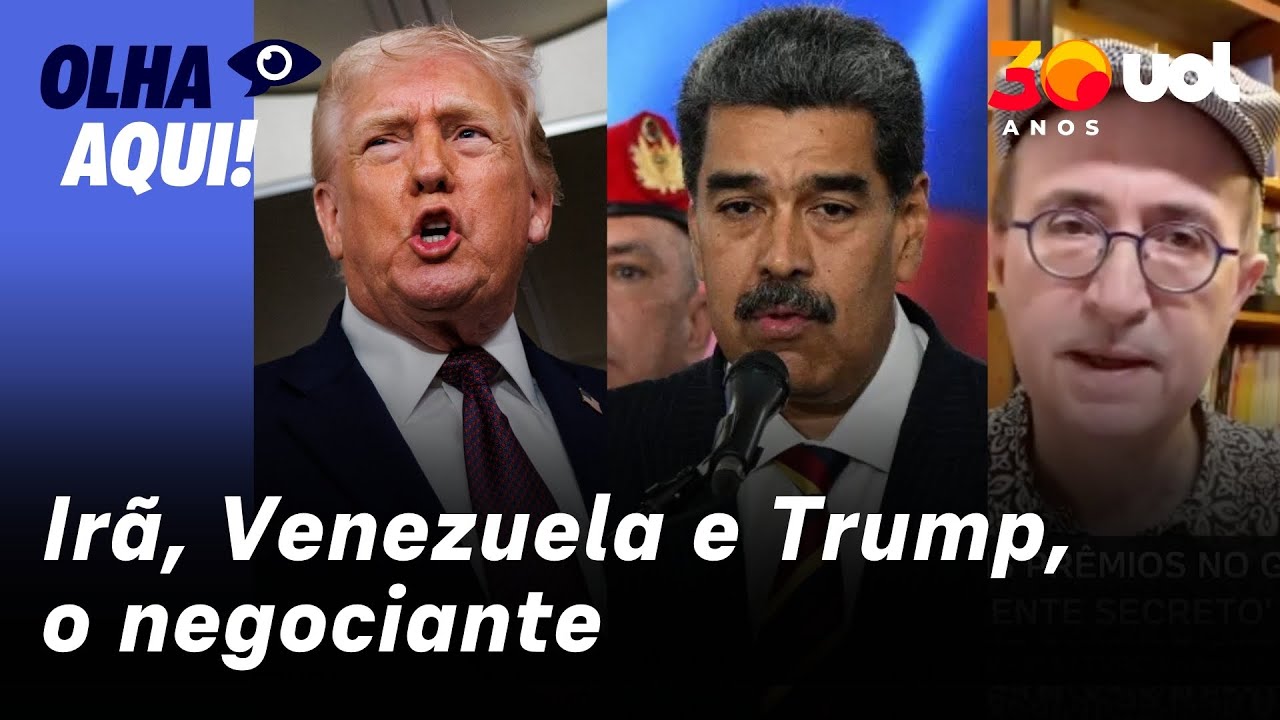 Reinaldo: 'O que há de bom a dizer sobre Irã e Venezuela? Nada! Mas Trump é a resposta?'