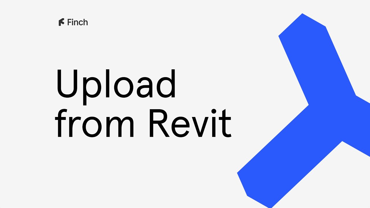 Finch 101: Upload Mass from Revit