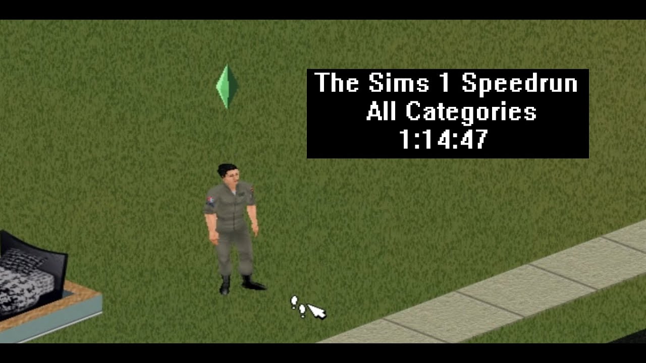 [Спидран] The Sims 1 All Categories (Speedrun) 1:14:47