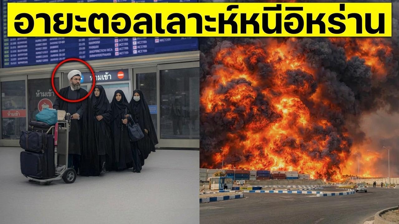 ผู้นำอิหร่านเตรียมหนีไปรัสเซีย-โอมาน รัฐบาลจ่อพัง!