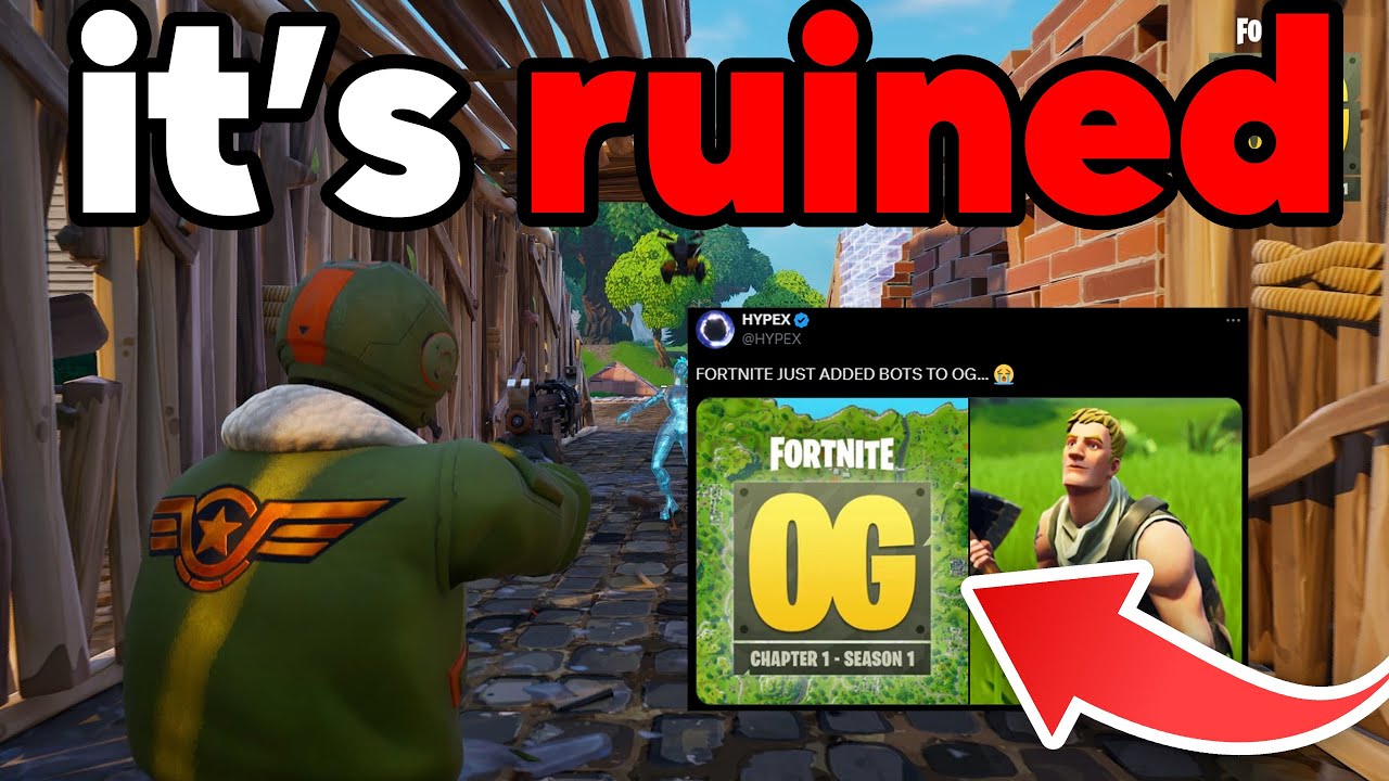 Fortnite OG Was Just RUINED.. (Bot Lobbies)