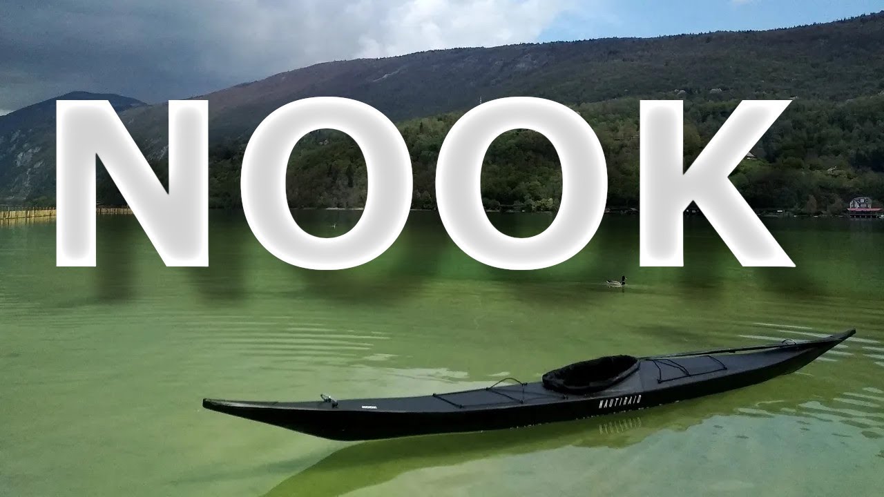 kayak pliant groenlandais Nook de NAUTIRAID : navigation en eaux plates 4K