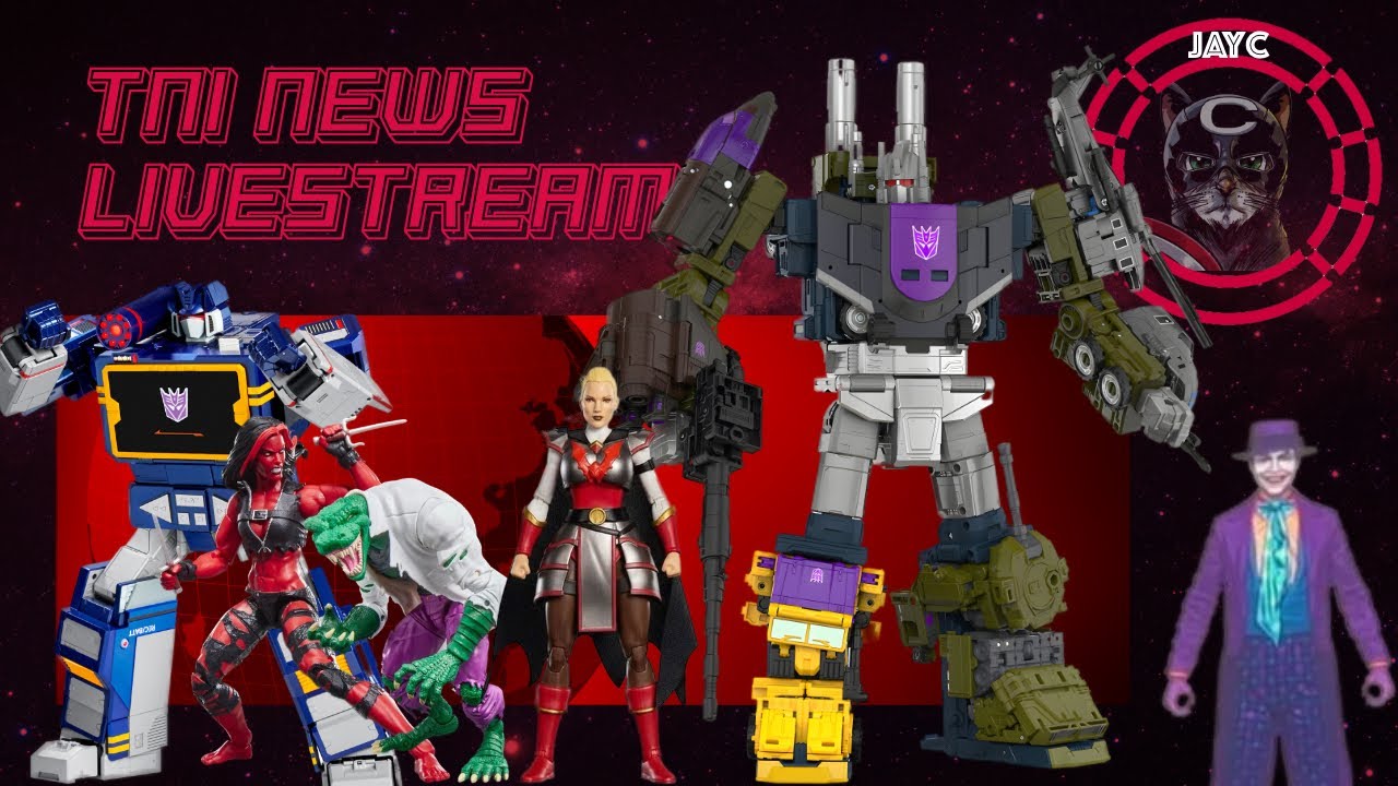 TNI News Live - Hasbro Marvel Legends, Transformers, G.I. Joe, McFarlane 89 Joker And More