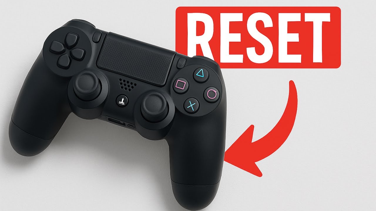 How to Reset a PS4 Controller (Easy Method)