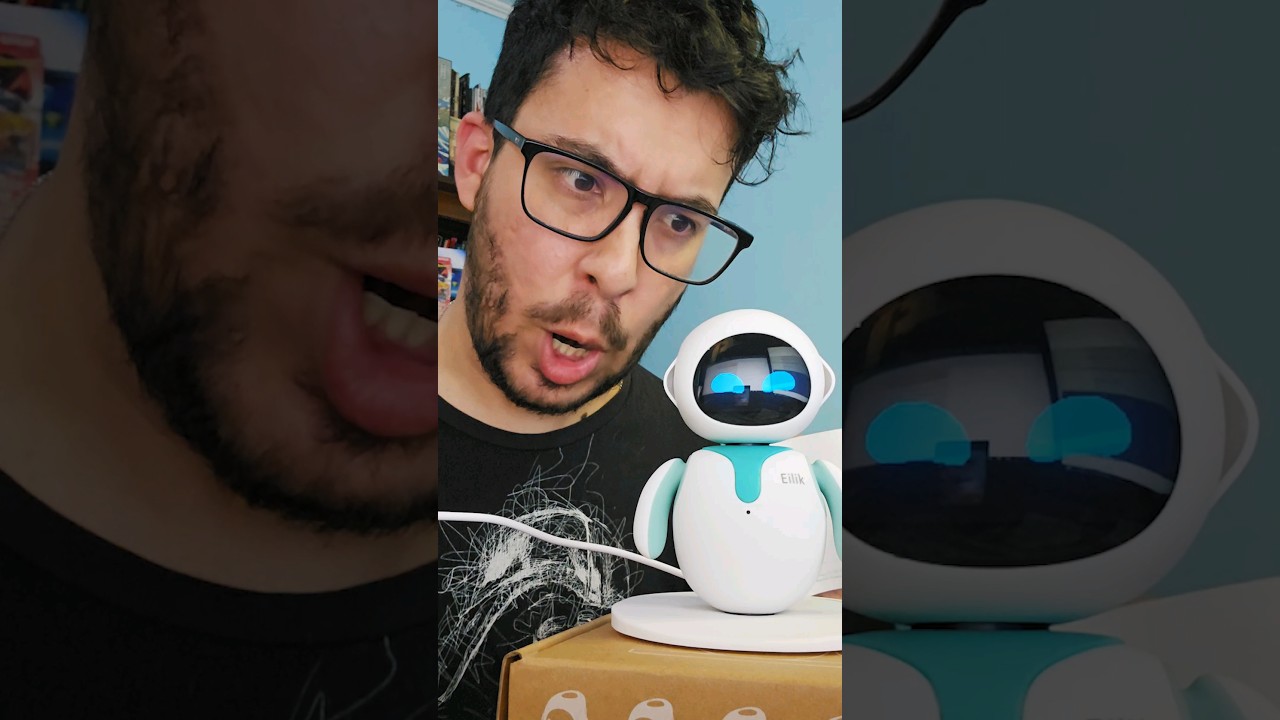 Un NUEVO amiguito ROBOT: Eilik!