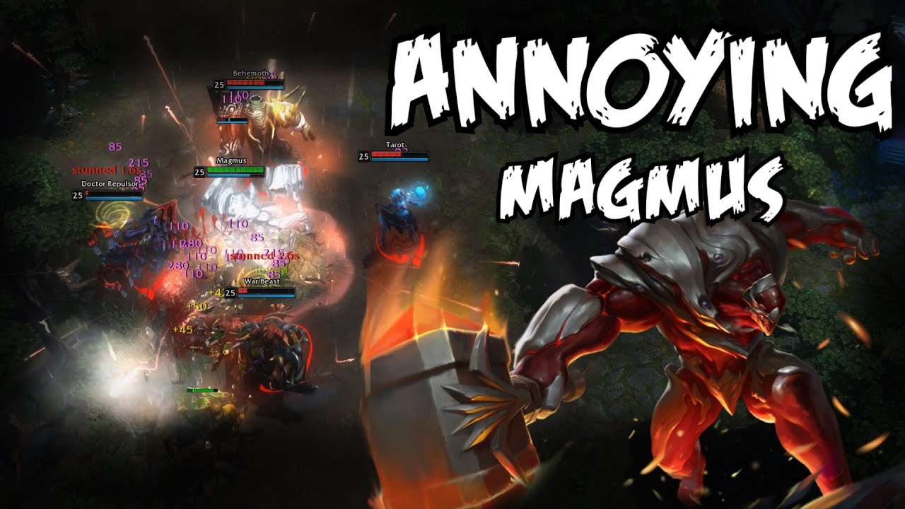 HoN | Most Annoying Mid Lane Hero | MVP Magmus ~ `DaddyTrash