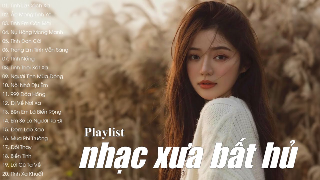 NHẠC XƯA 7X 8X 9X (Lofi ver) - Tình Lỡ Cách Xa, Tình Em Còn Mãi, Tình Đơn Côi