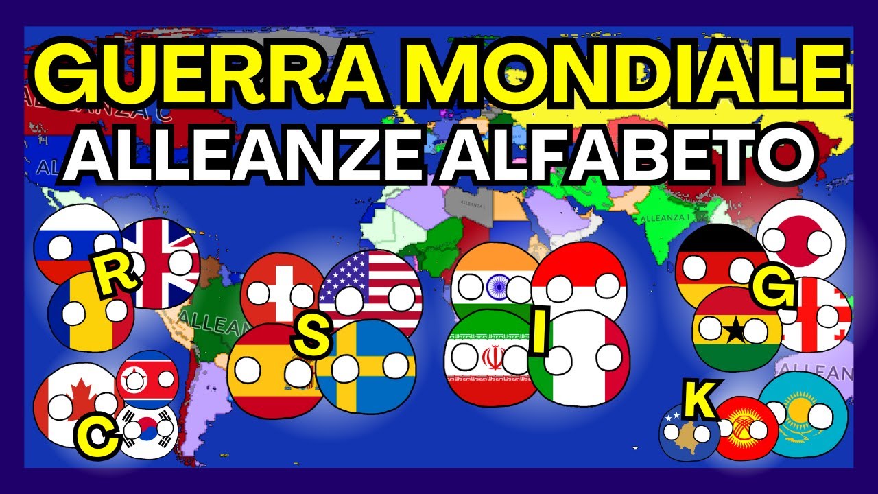 WORLD WAR BUT STATES WITH THE SAME INITIAL ARE ALLIES! - Ages of Conflict [ITA]