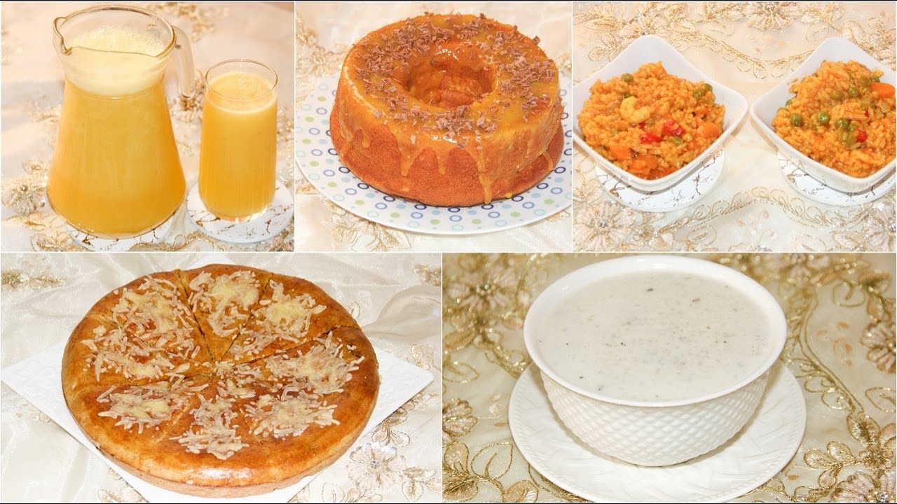 ثاني فطور مع ريحانة😋السهل السريع فطيرة بالقمح الكامل وحسوة الشعير بالزعتر وارز بالخضر و كيكة  وعصير