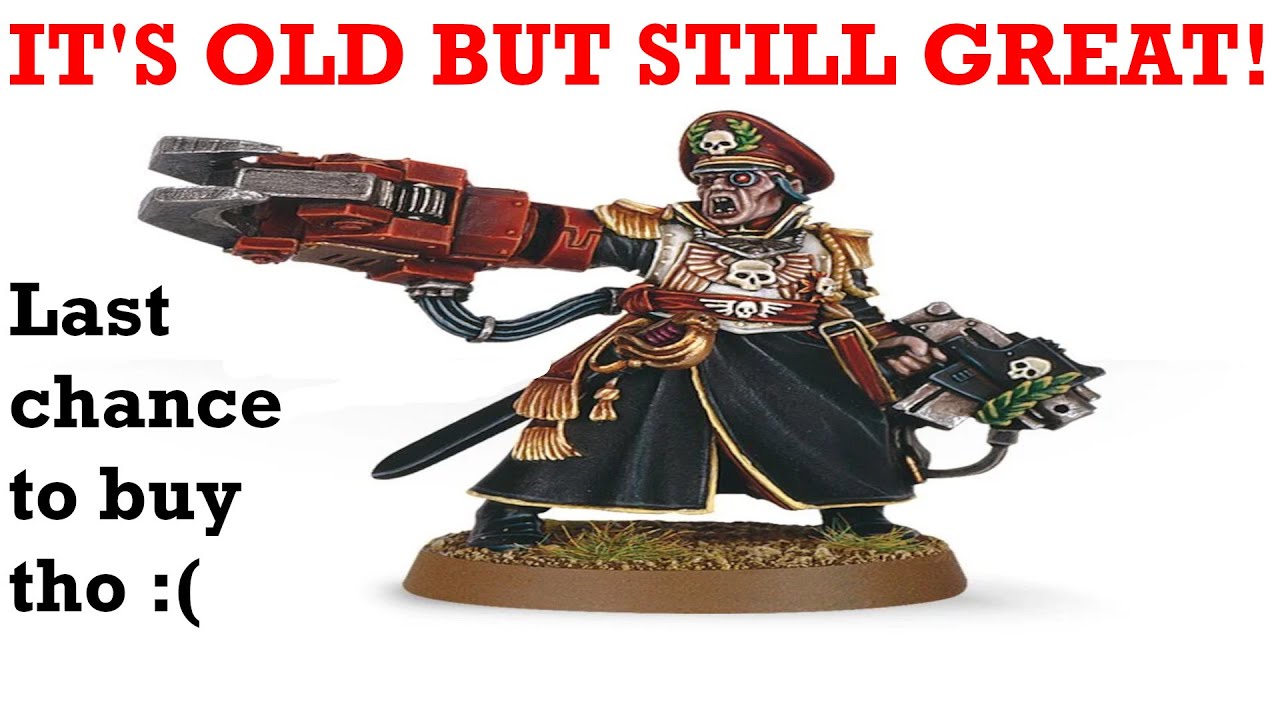 Commissar Yarrick Is My Favourite Imperial Guard Model (Also It's Last Chance To Buy.)