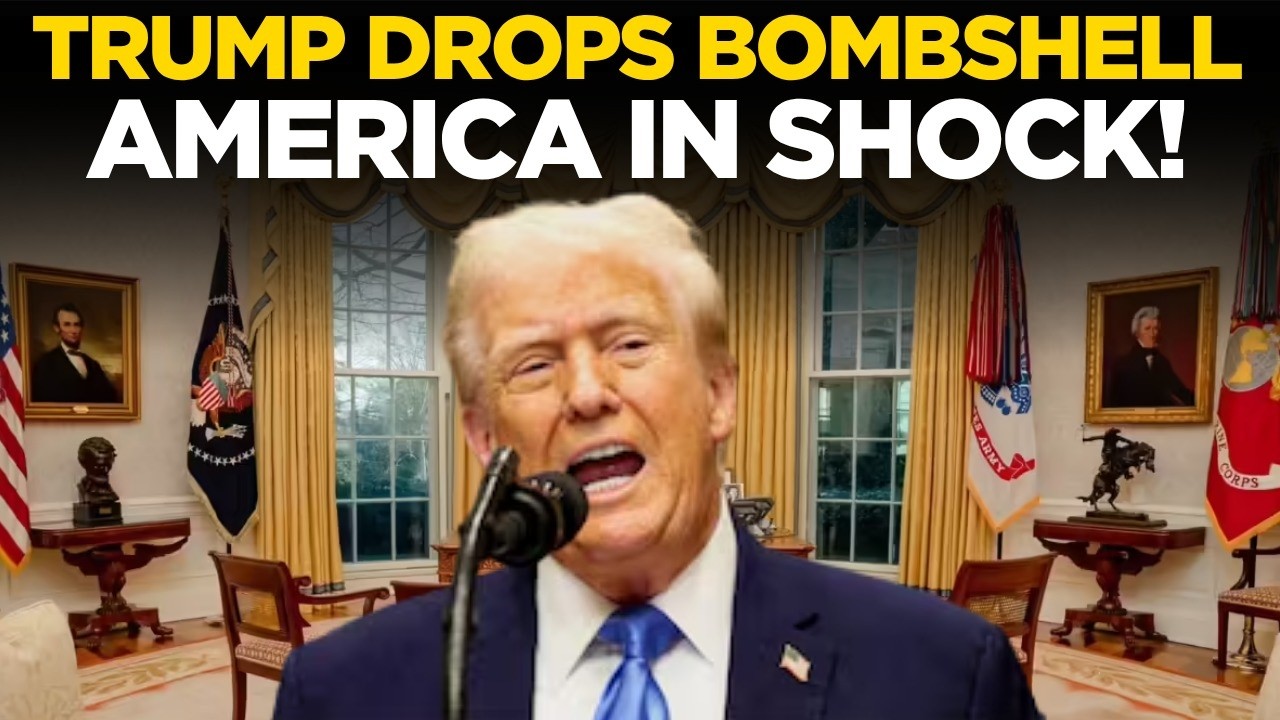 US NEWS LIVE: Trump Stuns Everyone With Urgent 24 Hours Announcement | Donald Trump Speech LIVE