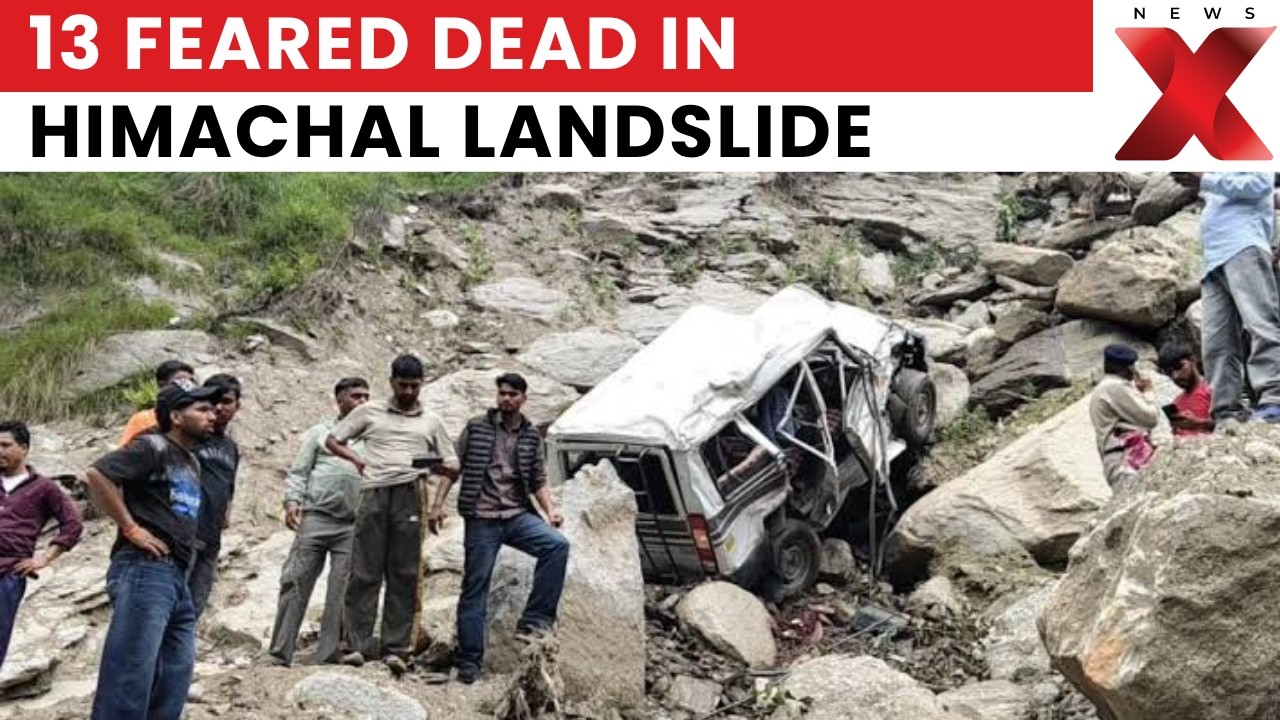 Himachal Pradesh Landslide: 13 Feared Dead After Tata Sumo Hit by Debris on Pangi-Udaipur Road