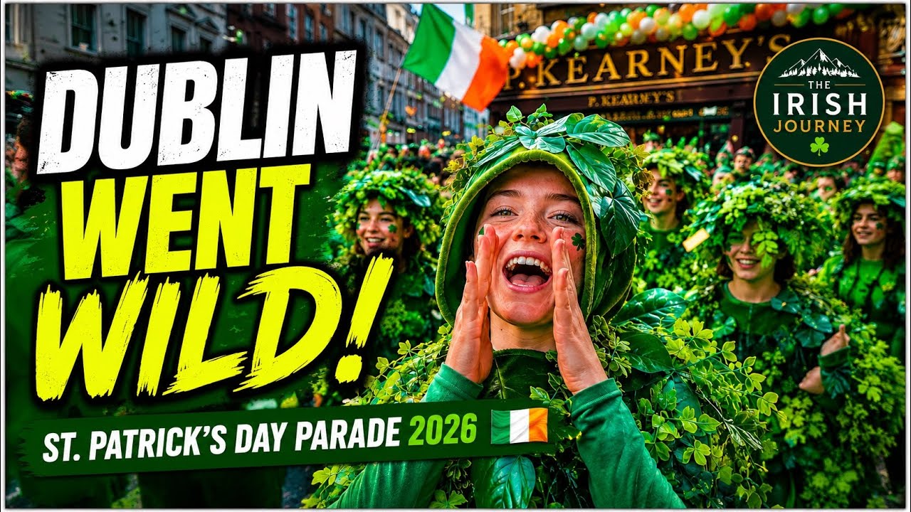 St. Patrick’s Day Parade 2026 Dublin 🇮🇪 | Crazy Crowd & Energy | Part 1