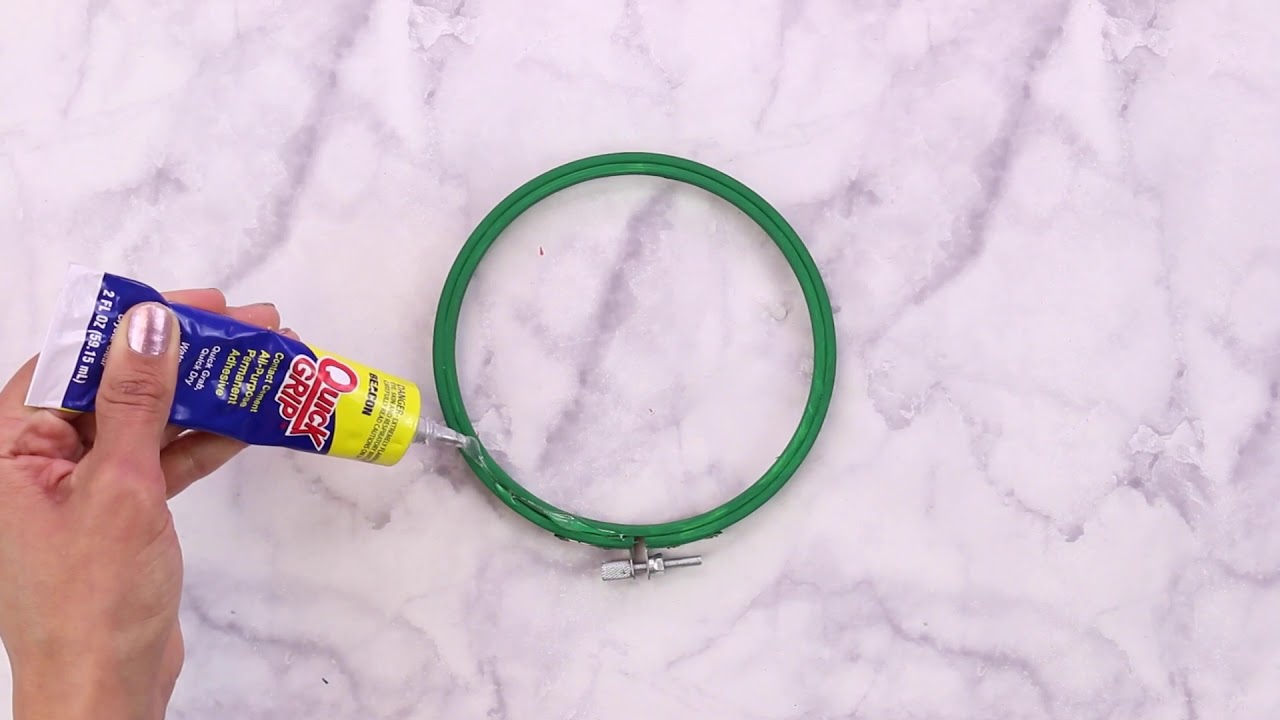 DIY Flower Chandelier