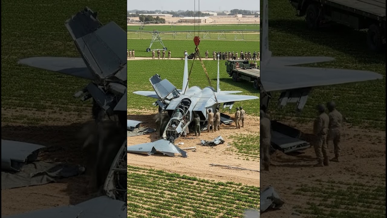 Military F-15 Fighter Jet Full Repair After Severe Crash