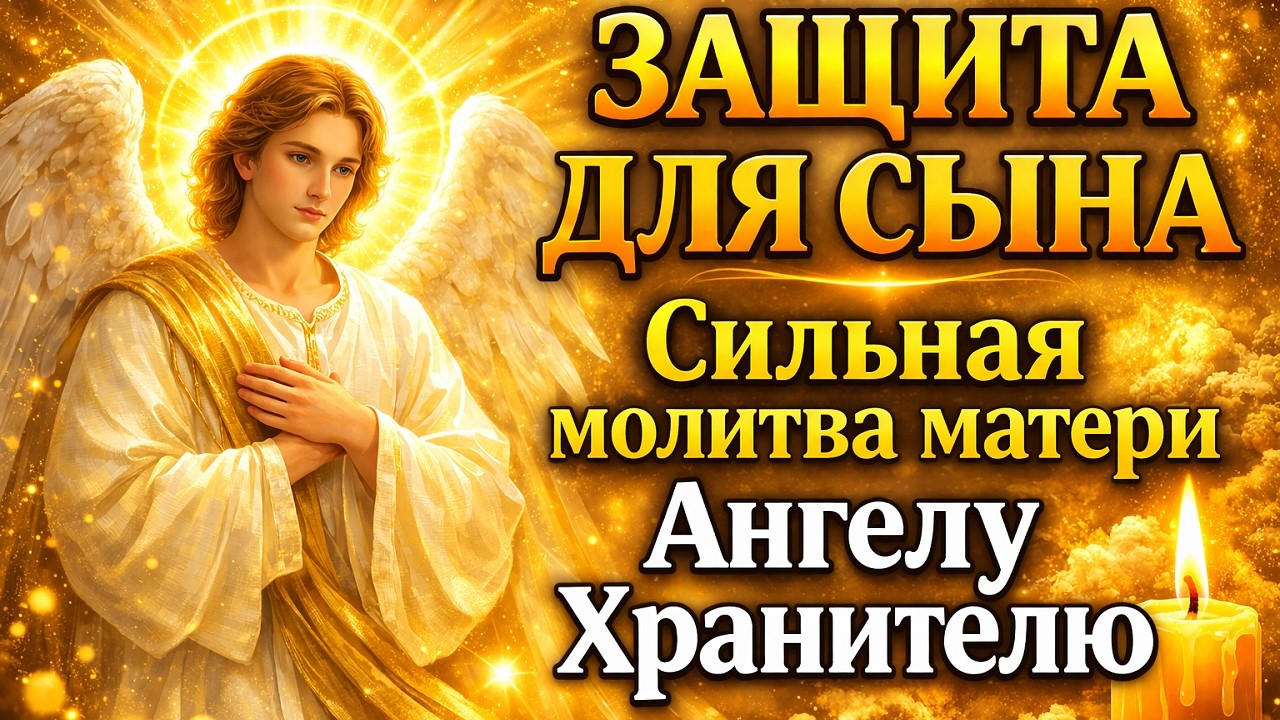 Молитва матери за сына Ангелу Хранителю о защите и благословении жизненного пути