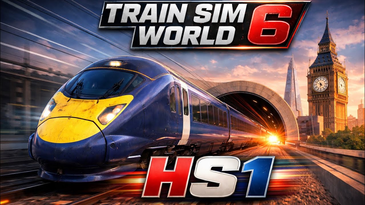 Train Sim World 6 from Ashford international to st pancreas international hs1 full speed.