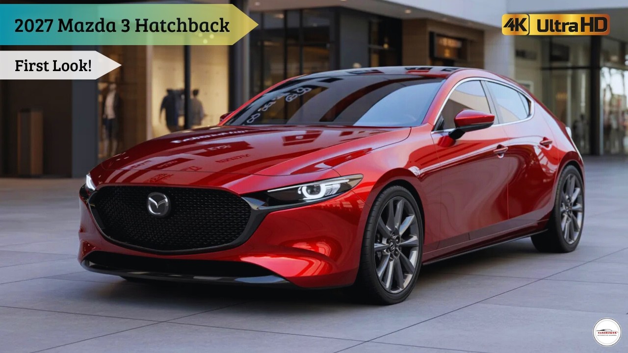 PIERWSZE SPOJRZENIE NA Mazdę 3 Hatchback 2027!