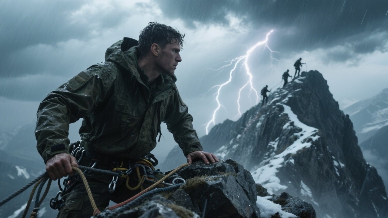 Left Alone on the Peak to Face the Storm — Until Rangers Began the Impossible Climb