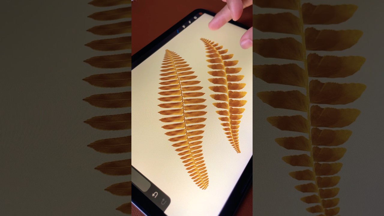 Fern Brushes for Procreate #etsy #procreatebrushes #printdesign