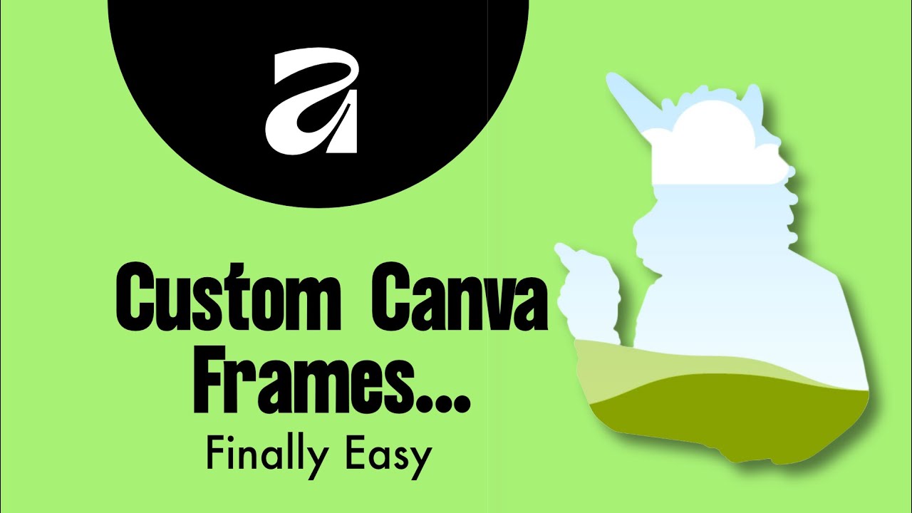 Create Custom Canva Frames Using Affinity (Super Easy Tutorial)