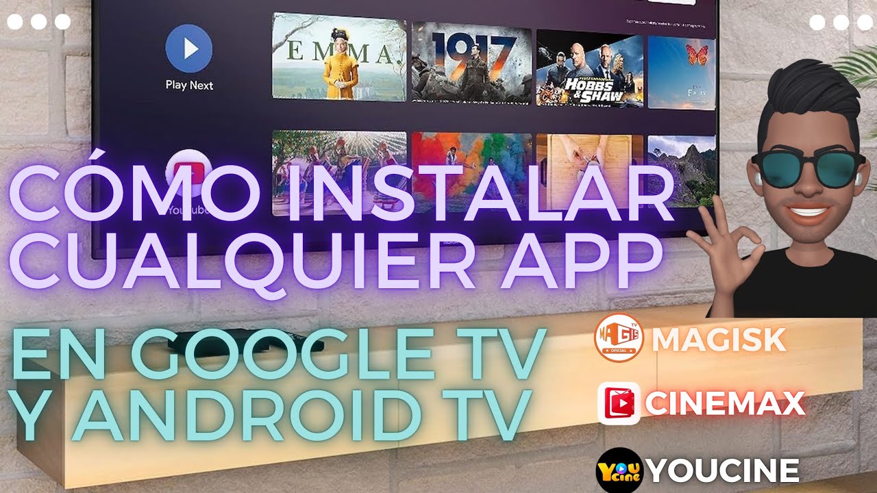Cómo instalar cualquier app APK en Google tv y Android tv el mejor método 💪🏼👍🏼