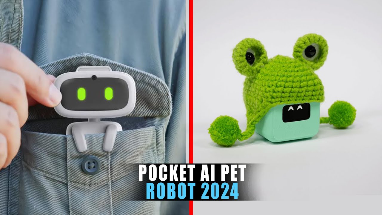 5 самых маленьких в мире роботов-питомцев с искусственным интеллектом | Pocket AI Pet 2024