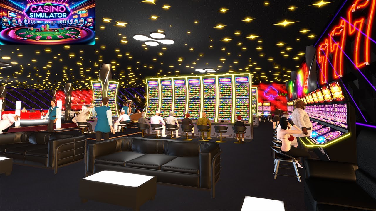 CASINO KU UPGRADE SEMUA MEJA DAN MESIN SLOT TERMAHAL! Casino Simulator GAMEPLAY #5