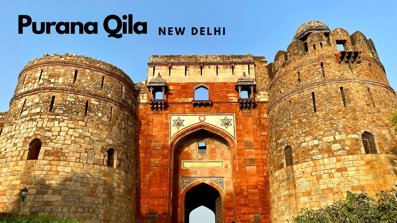 Purana Qila | Purana Qila History | Old Fort of Delhi | New Delhi | 4K