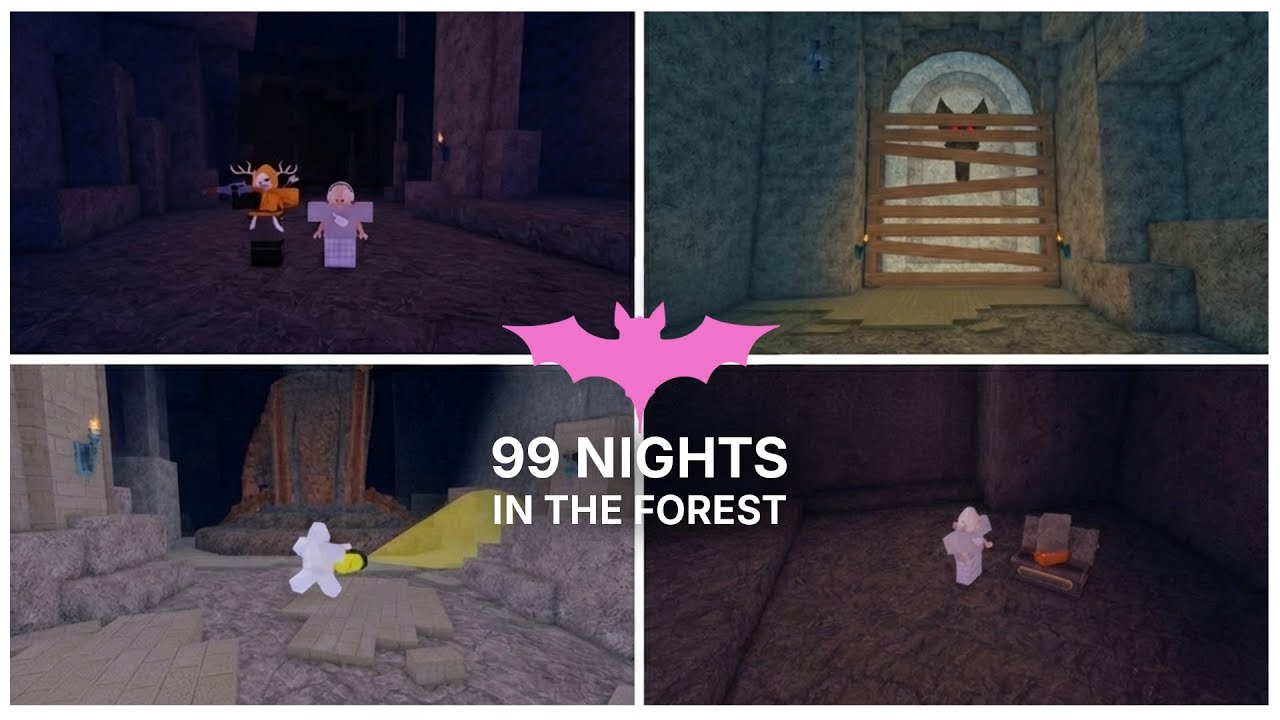 NEW BAT CAVE UPDATE PT 2 | ROBLOX 99 NIGHTS IN THE FOREST