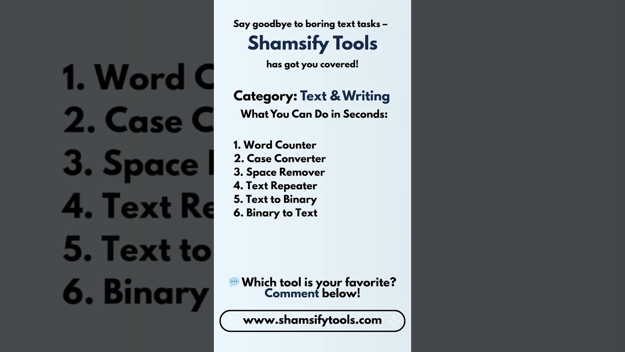 Text & Writing Tools #shorts #tools #texttool #writing