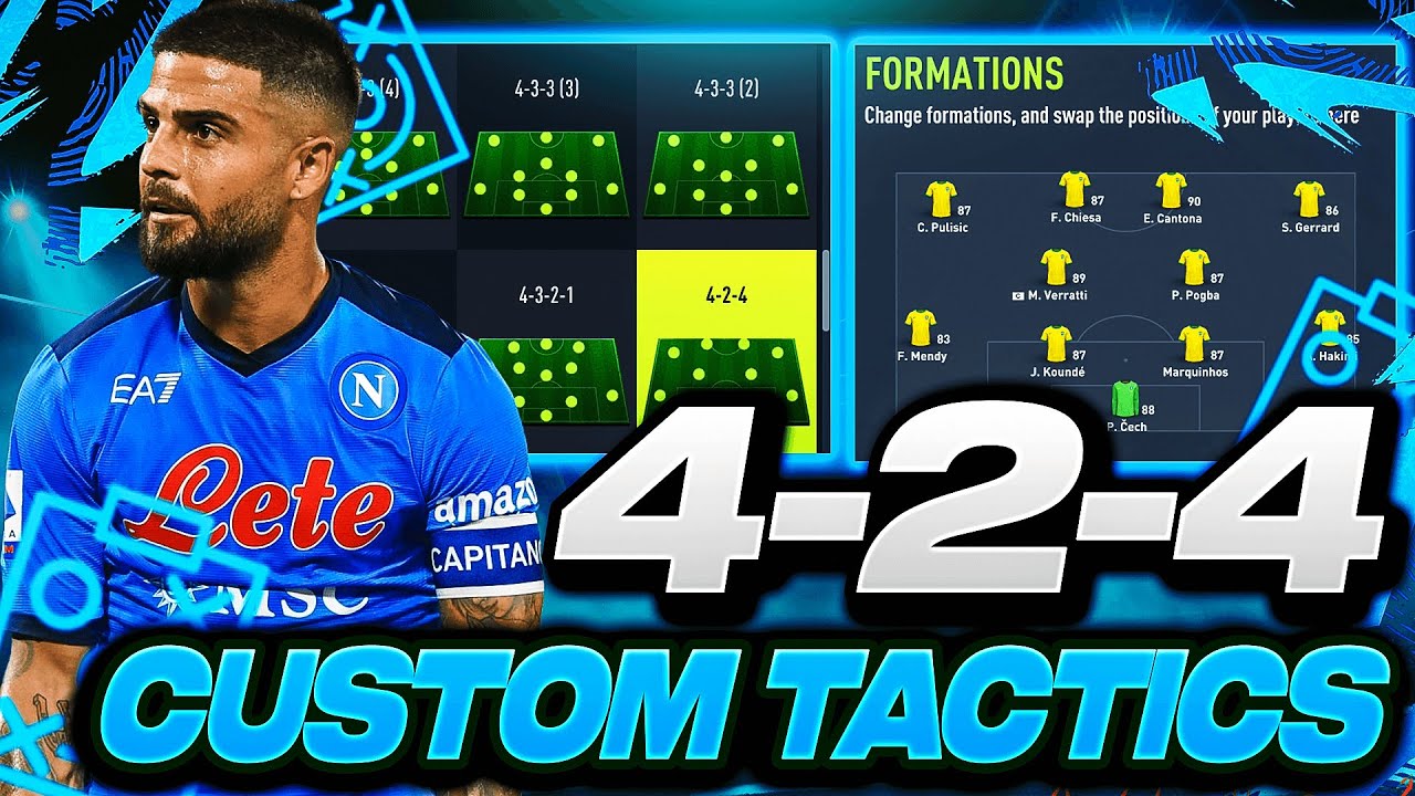 FIFA 22 | *INCREDIBLE FUN* 4-2-4 Best Tactics + Instructions (Post Patch!) - FIFA 22 ULTIMATE TEAM