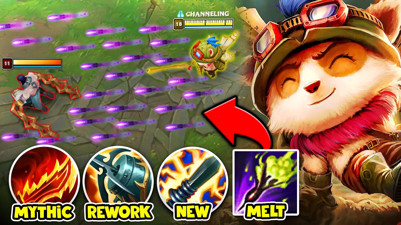 Teemo is 100% broken with the NEW item Reworks (RAGE BLADE IS A MYTHIC NOW?)