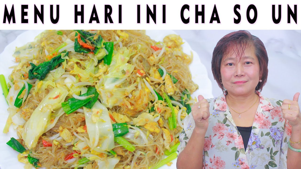 MENU HARI INI CAH SO UN CABE TERASI!!!