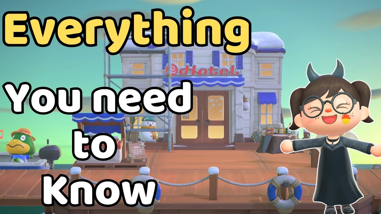 10 вещей, которые вам ОБЯЗАТЕЛЬНО нужно знать об отеле в Animal Crossing New Horizons