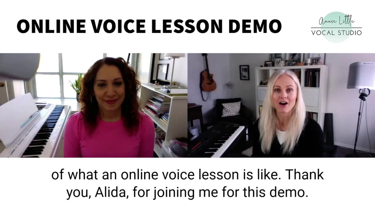 Online Voice Lesson Demo